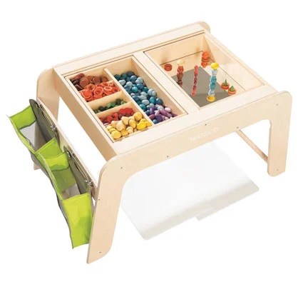 Mesa sensorial Montessori