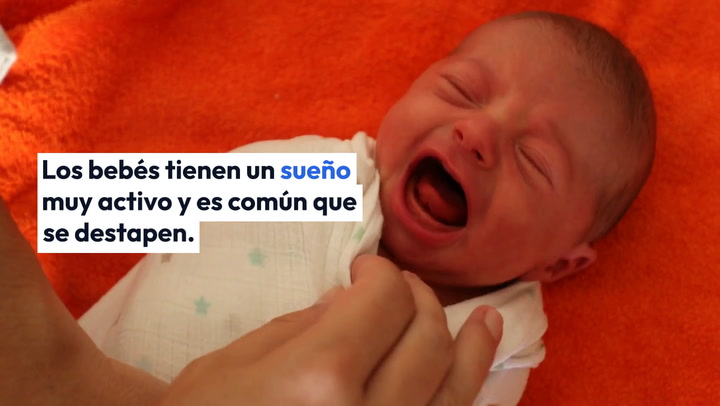 Mi bebé se destapa por las noches, ¿qué puedo hacer para que no coja frío?