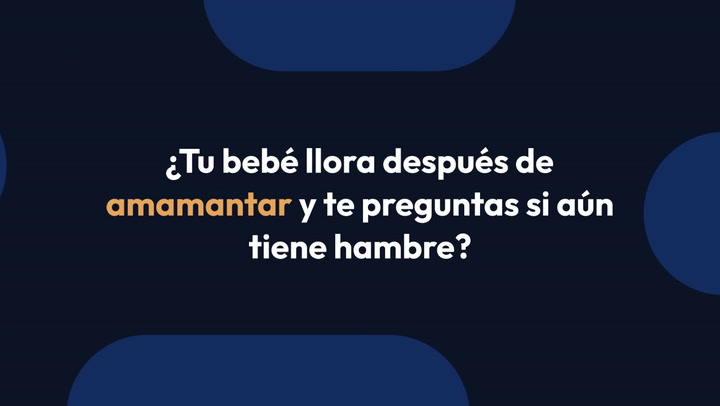 ¿Cómo saber si mi hijo se queda con hambre después de mamar?