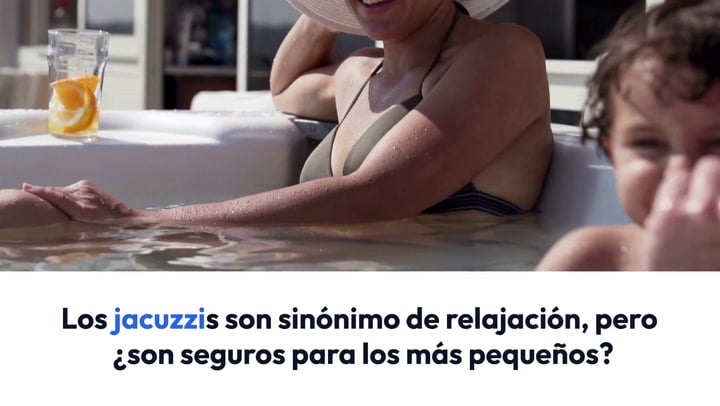 ¿Los jacuzzis son seguros para los niños?