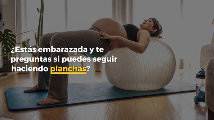 Ejercicio y embarazo: ¿es seguro hacer planchas?