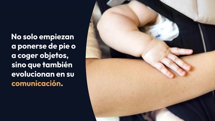 ¿Cuándo aprenden los bebés a decir adiós?