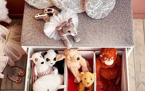 Baúl de Ikea para juguetes