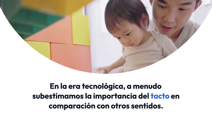 Paso a paso del desarrollo del tacto en los niños de 0 a 6 años