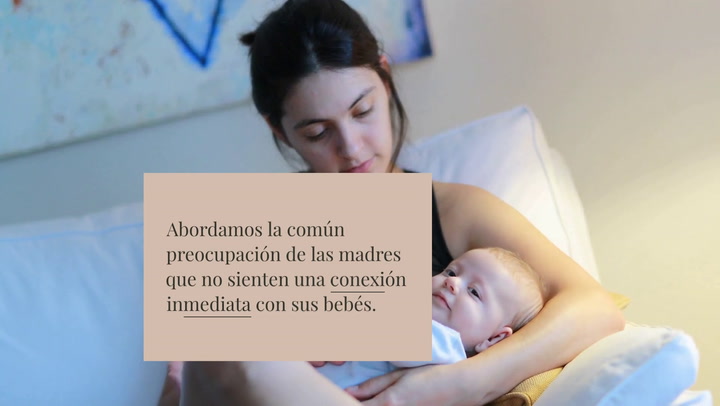 No eres la única madre que siente que no conecta con su bebé