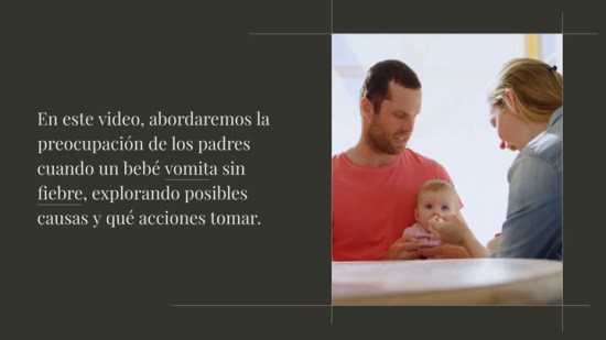 Vómitos del bebé sin fiebre: causas y qué hacer