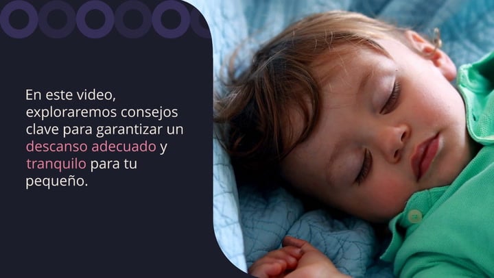 Mi bebe duerme poco: ¿cuáles son las causas?