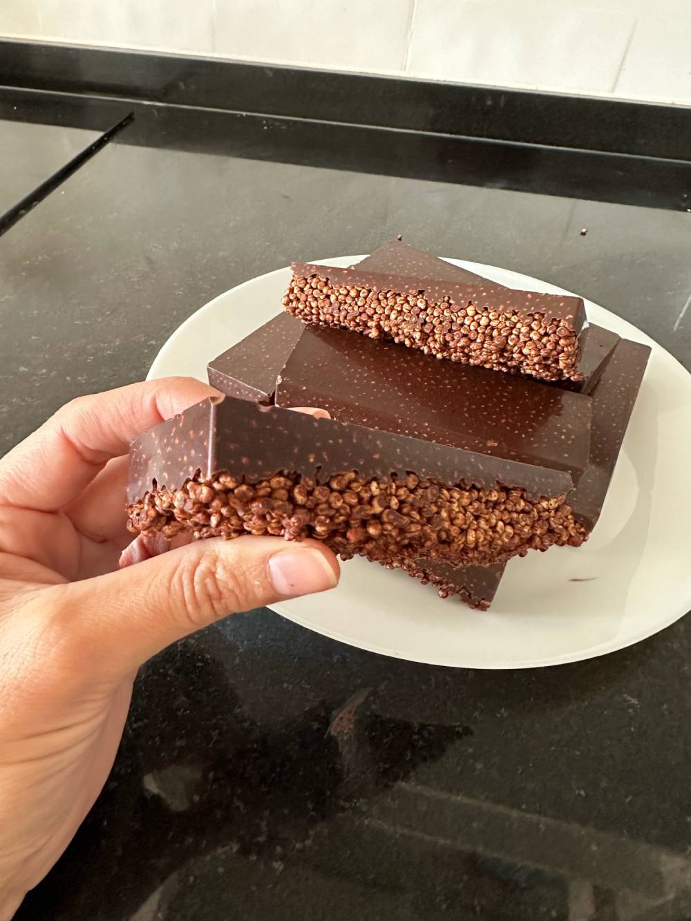 Turrón de chocolate saludable de Jéssica Gutiérrez