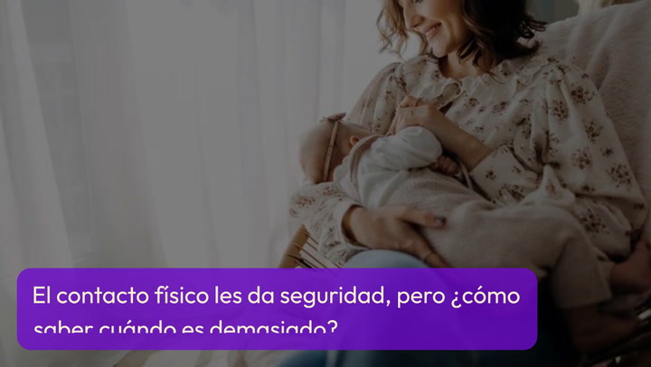 Quiere estar en brazos todo el tiempo