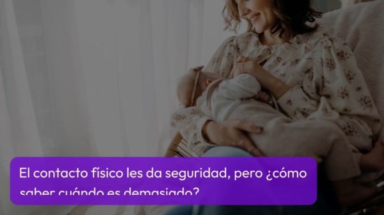 Quiere estar en brazos todo el tiempo