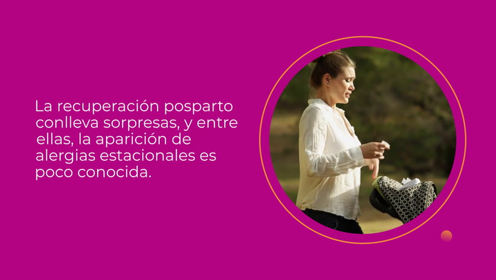 ¿El embarazo puede influir en la aparición de alergias?