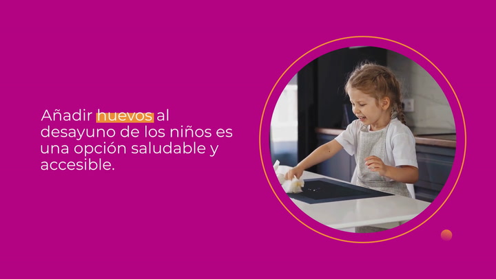 ¿Es buena idea incluir huevos en el desayuno de los niños?
