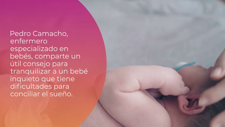 Cómo ayudar a calmar al bebé para que se pueda dormir