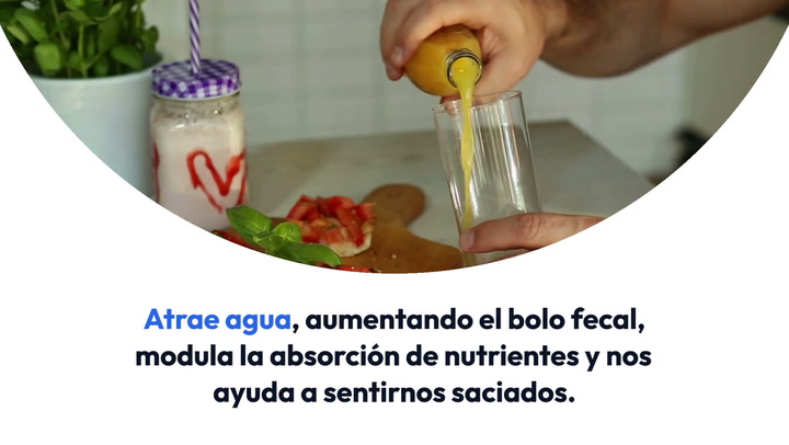 Una dieta rica en fibra