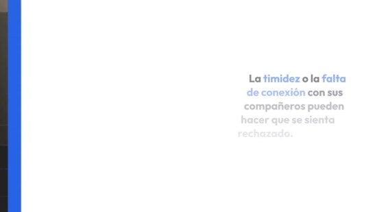 ¿Por qué no quiere ir al colegio?