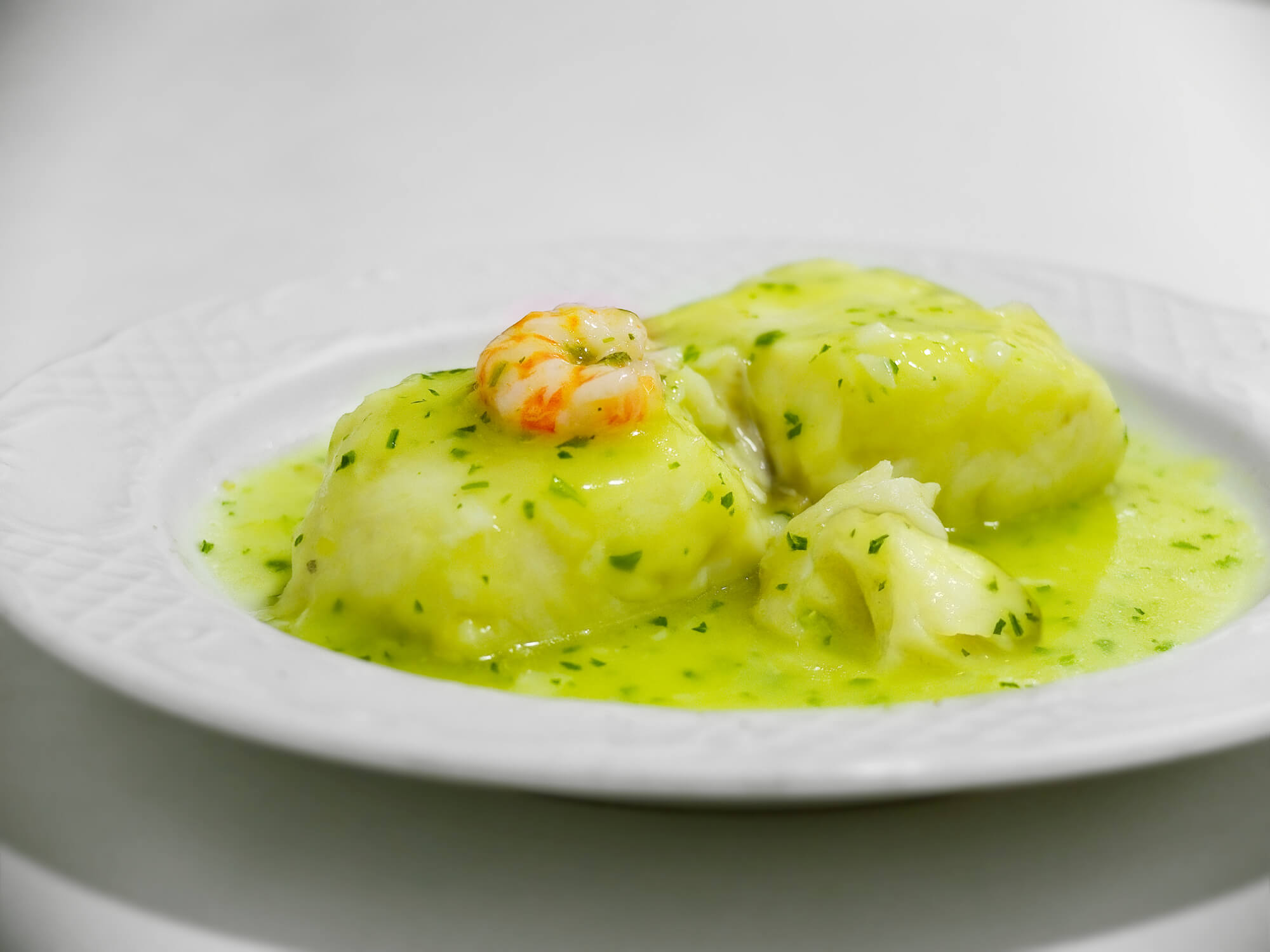 Merluza en salsa verde
