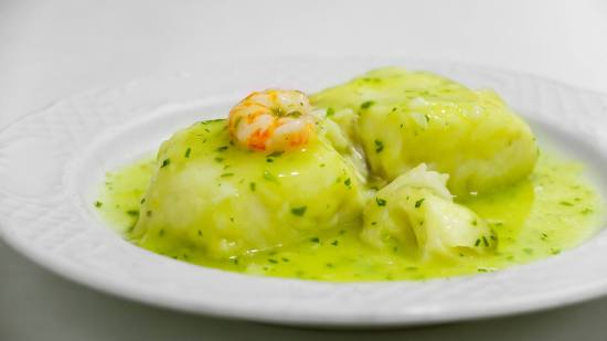 Merluza en salsa verde