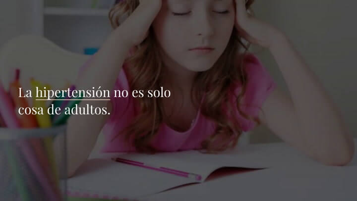 Hipertensión arterial en niños: todo lo que debes saber