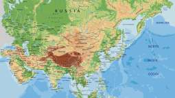 Mapa-fisico-Asia