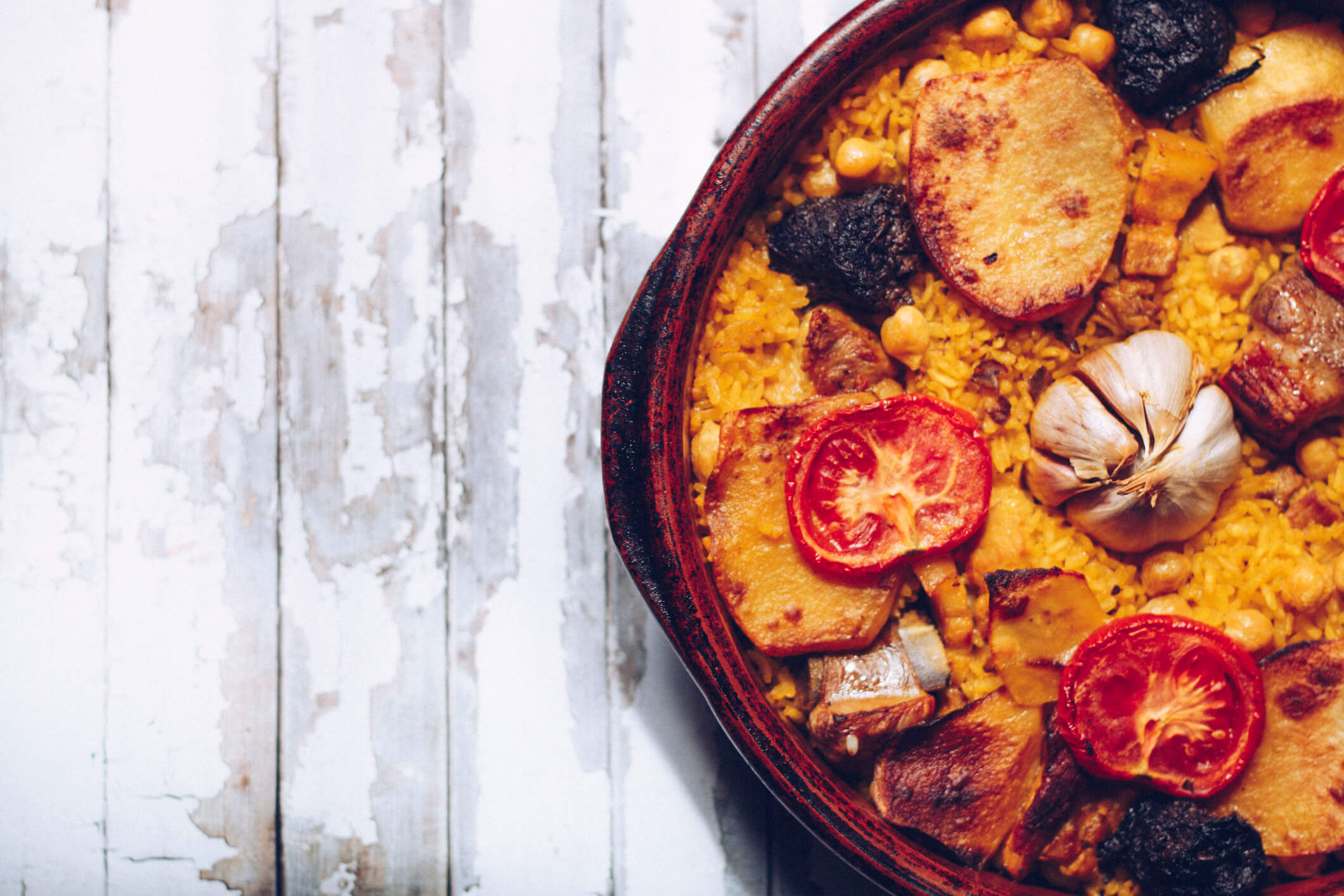 Arroz al horno valenciano