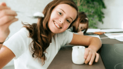 Yogurt natural para niños