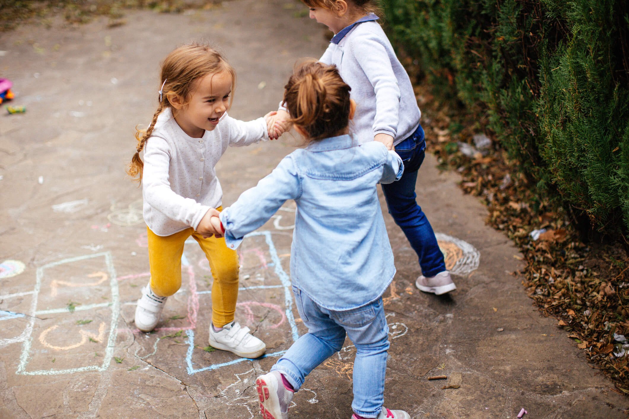Niños jugando