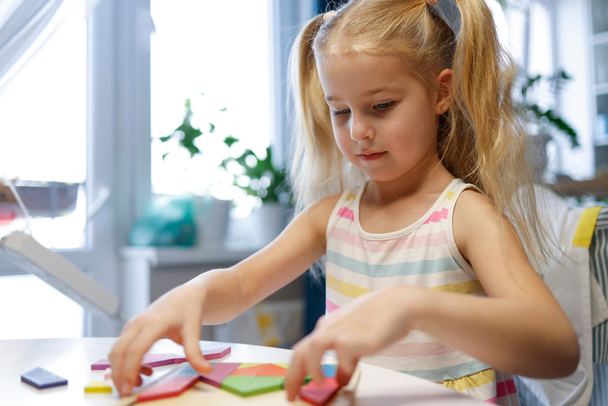 Beneficios de jugar al tangram