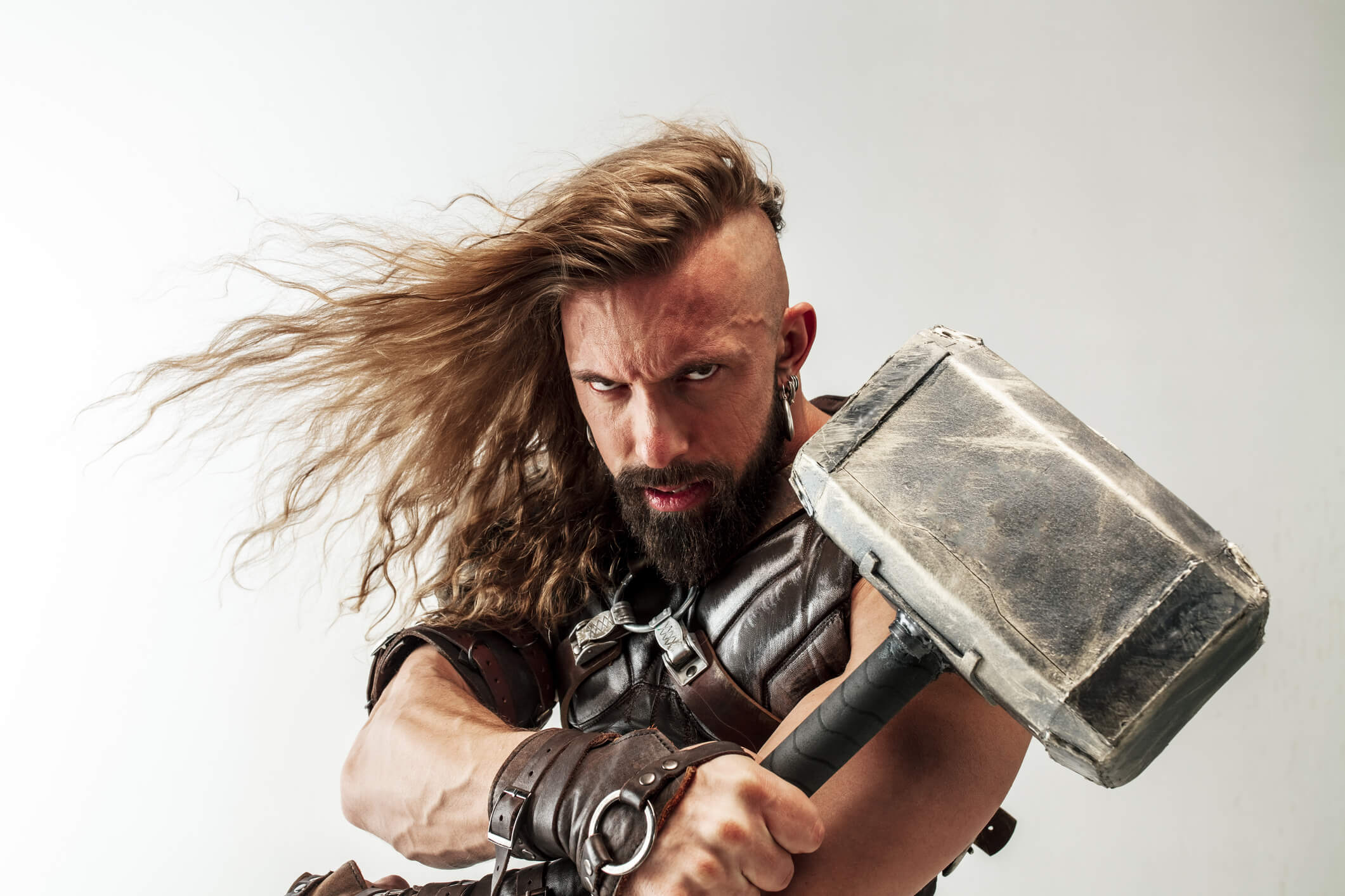 Un guerrero vikingo