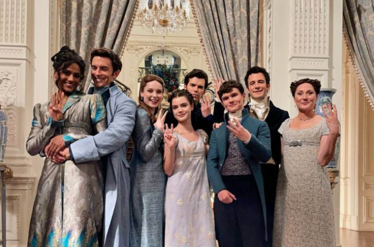 Algunos de los hermanos Bridgerton en la ficción de Netflix