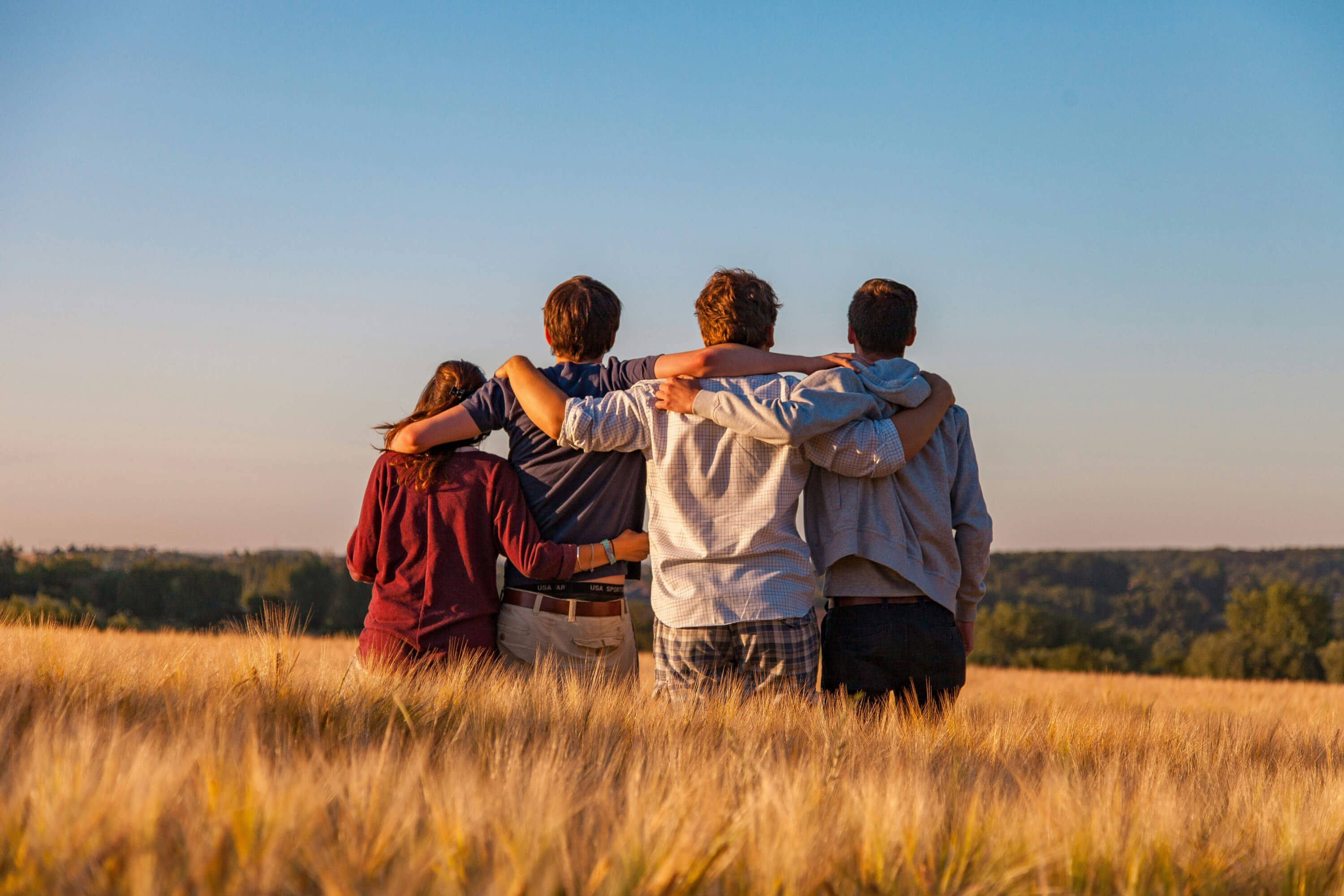 familia felicidad naturaleza