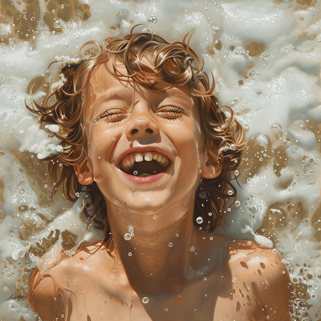 Niño feliz