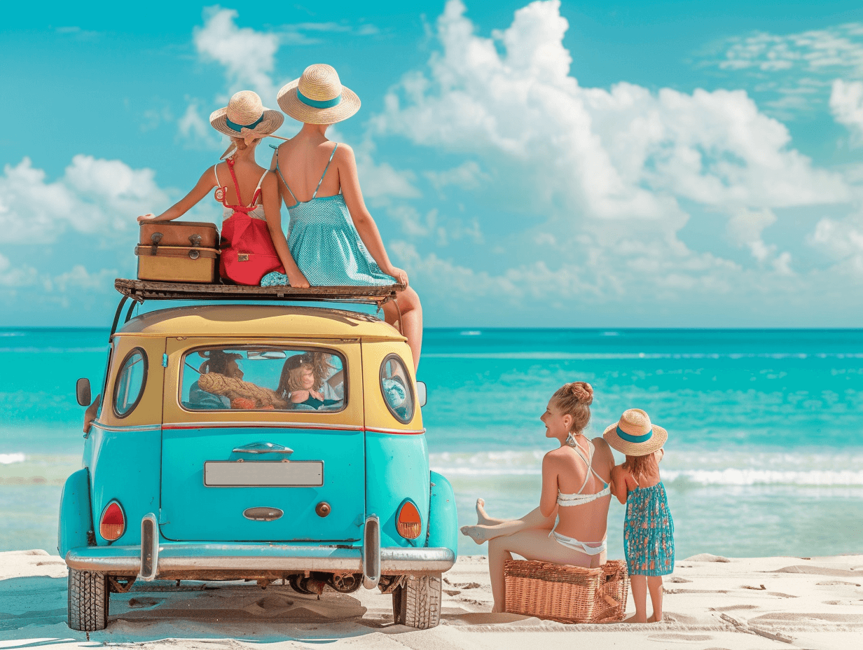 Irse de vacaciones con niños pequeños puede ser una odisea