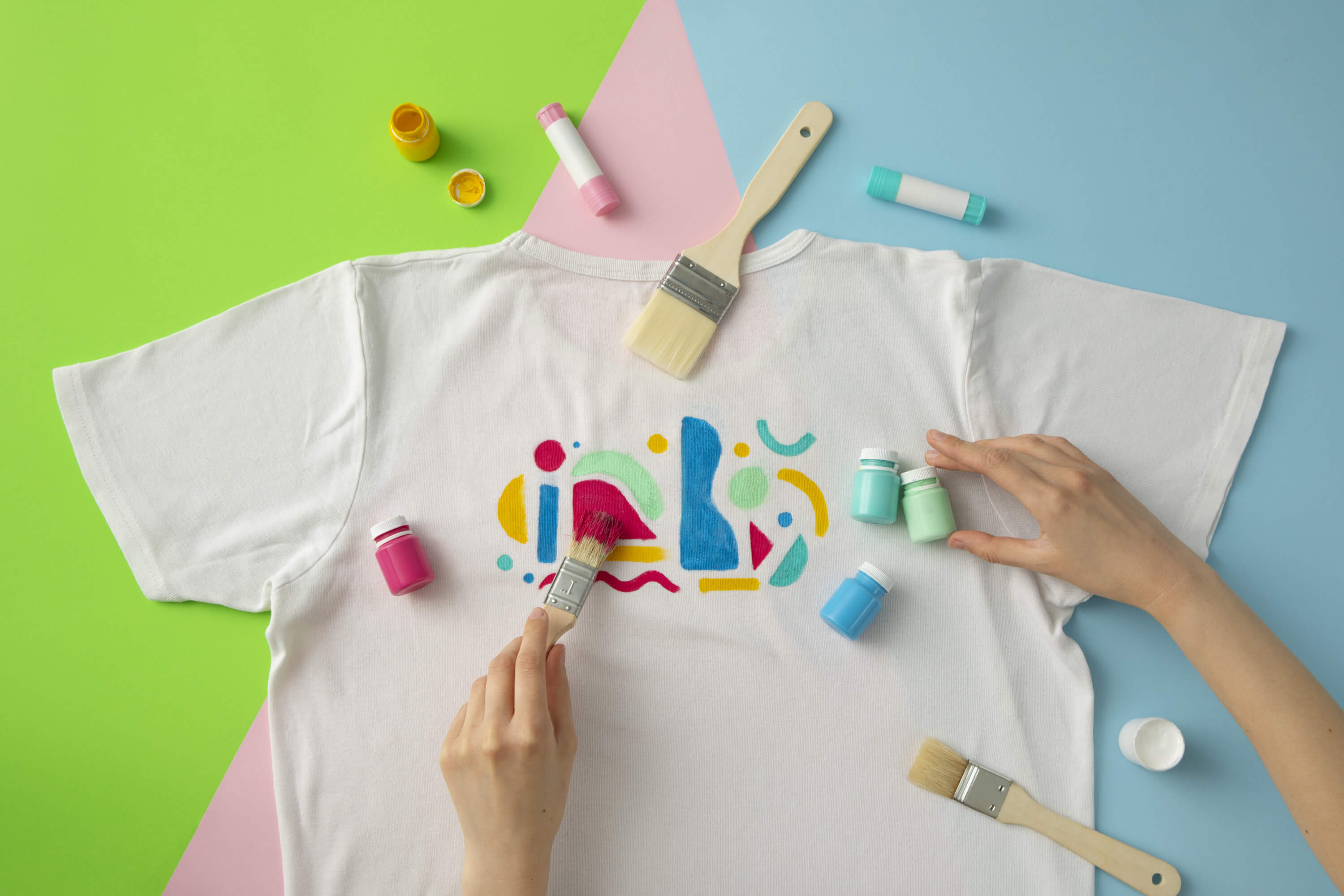 Personalizar una camiseta con pintura