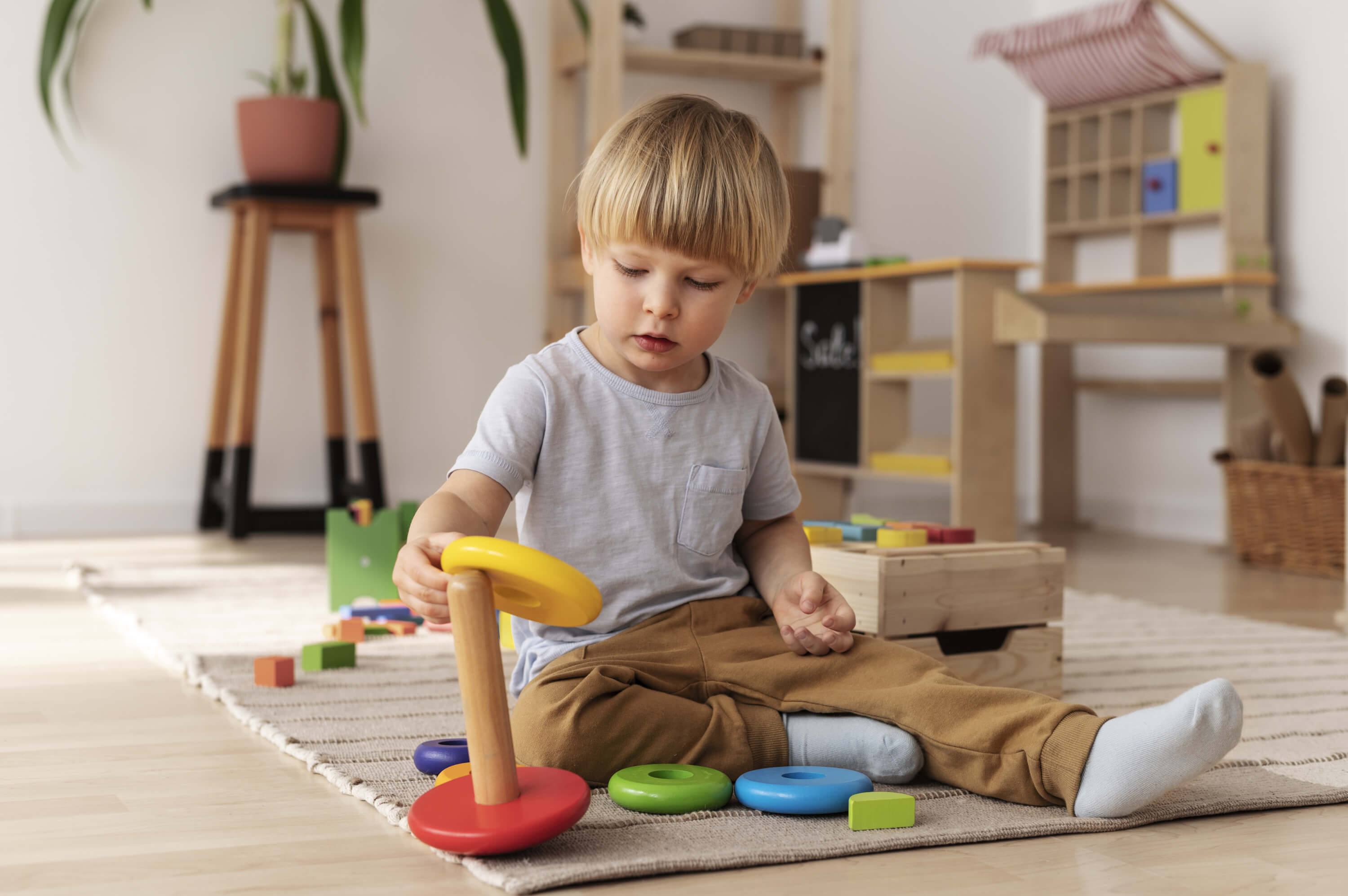 Propuesta de juguetes apropiados para cada edad (de 0 a 7 años)