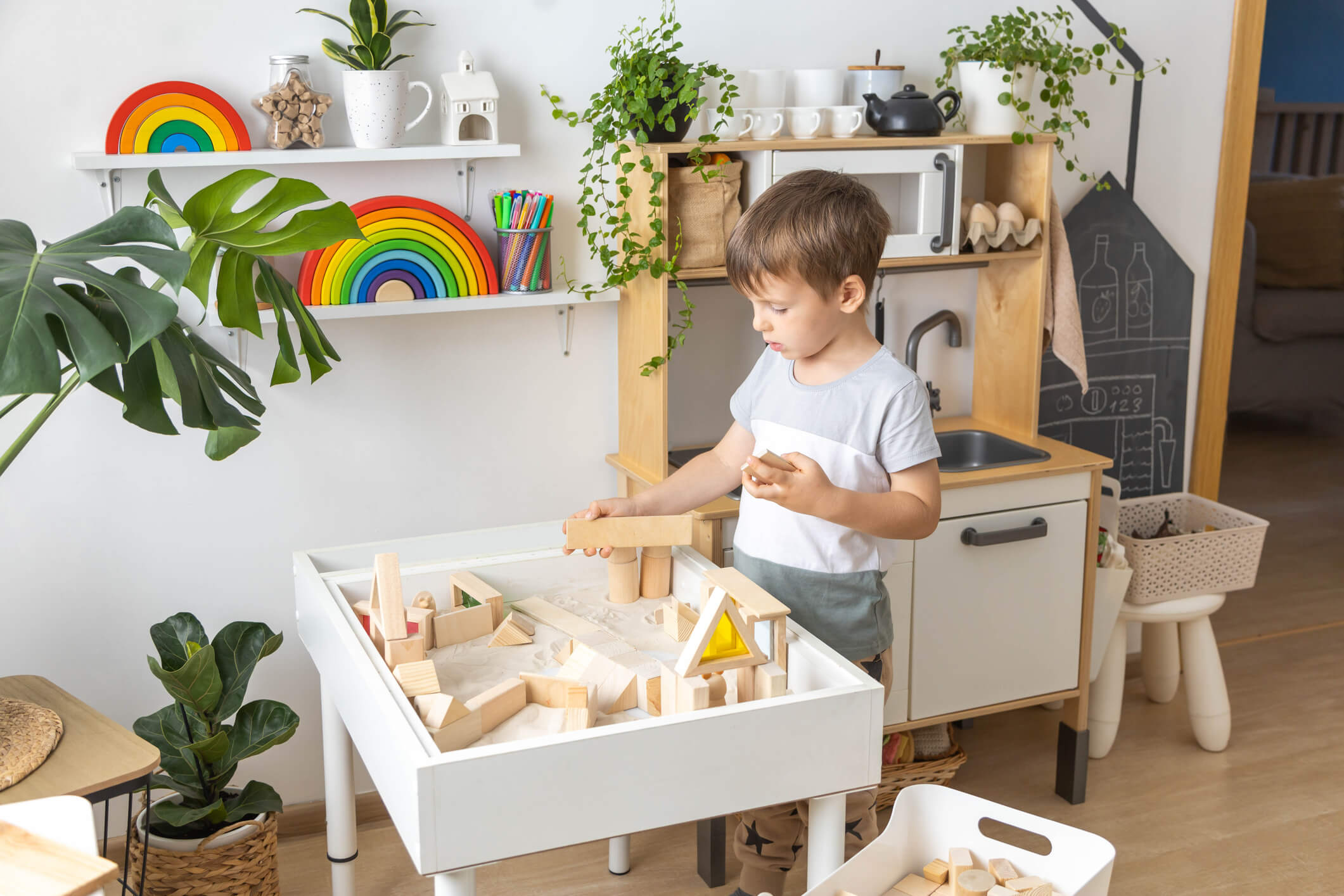Juguetes Montessori para los niños según su edad