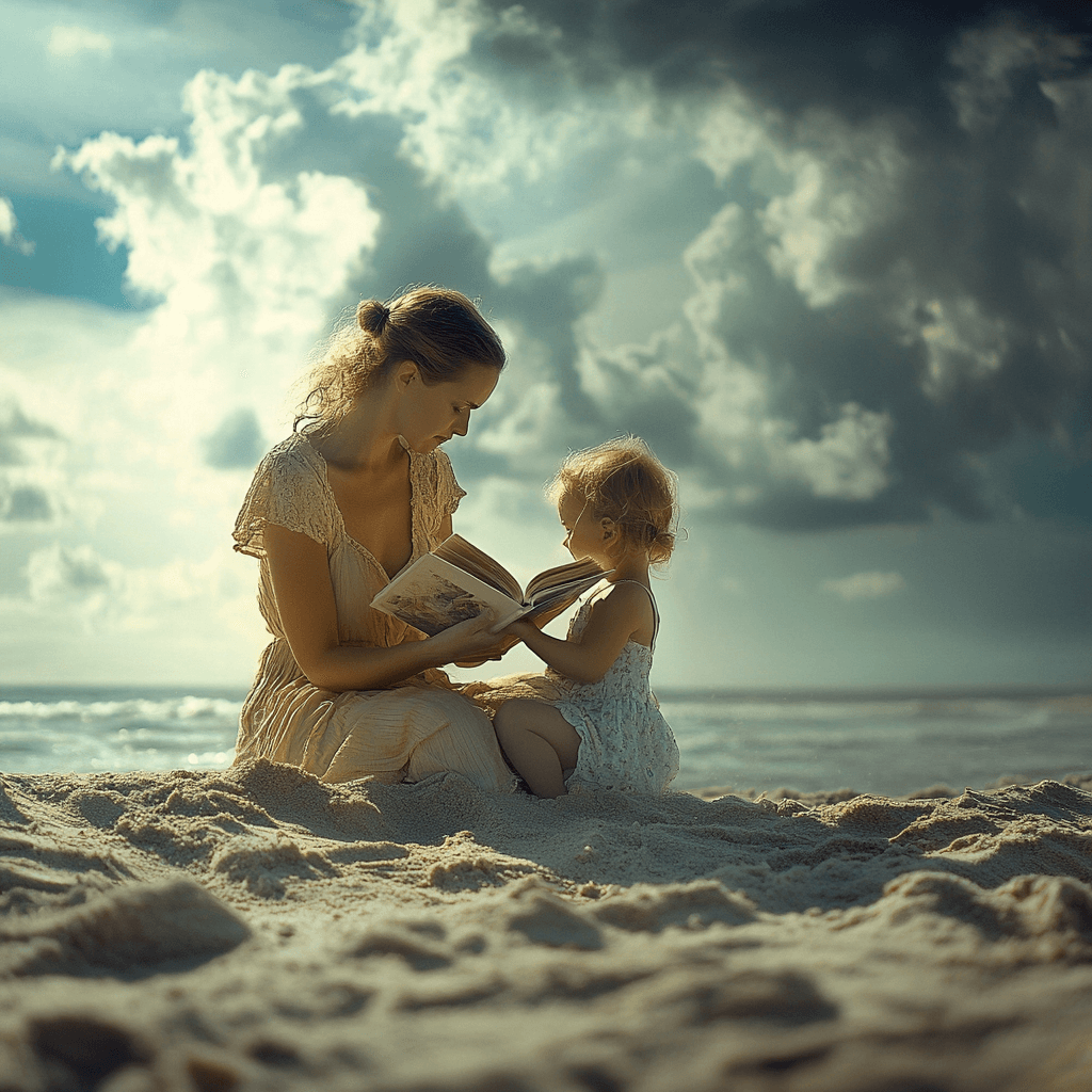 zinetmedia_Fotografa_Madre_leyendo_en_la_playa_--v_6.1_133bbff8-62a2-4acb-8d36-df6fd055f2d4_1