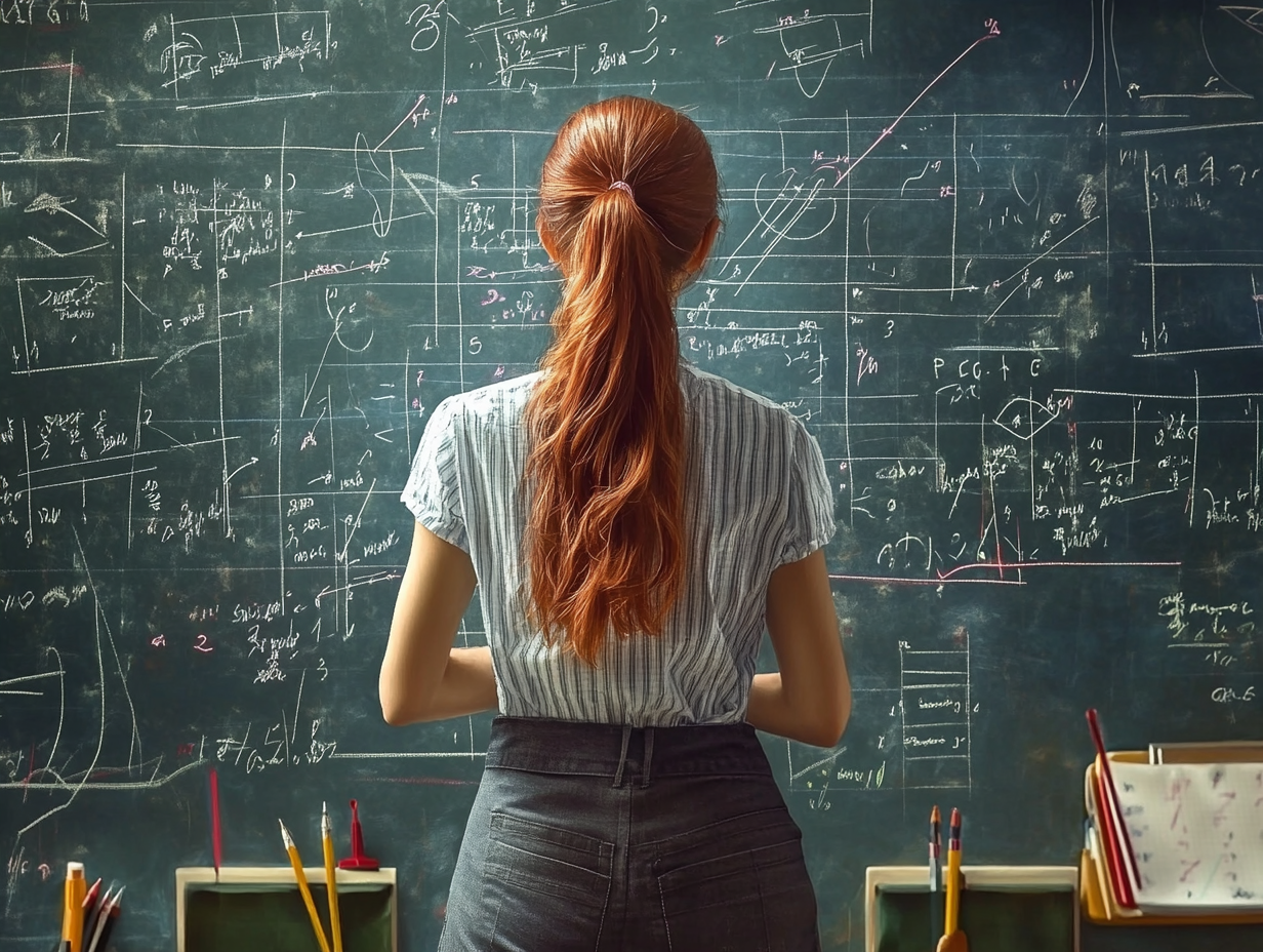 Una profesora de matemáticas