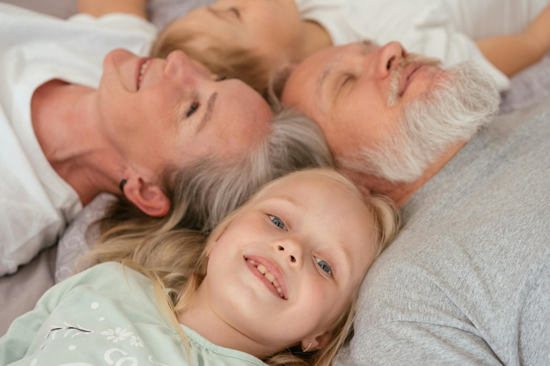 people lying close to each other