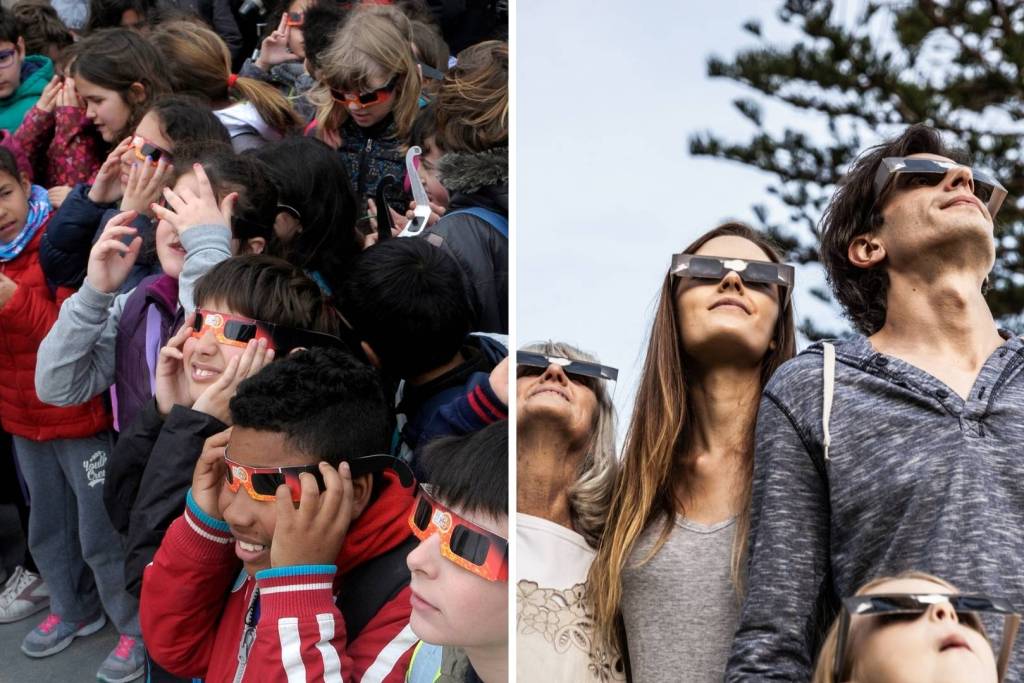 Científicos explican cómo ver el eclipse solar con niños en casa