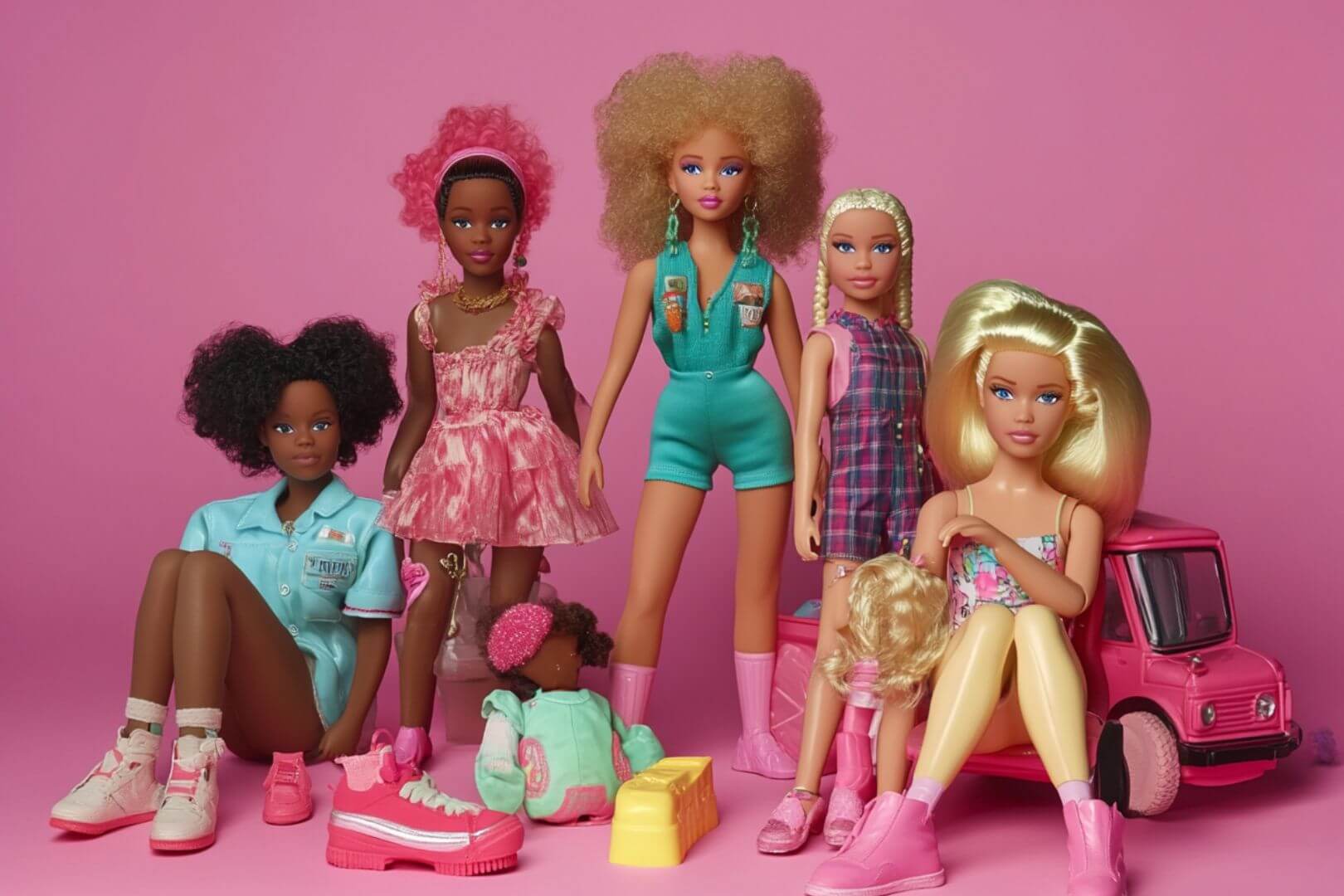 Las nuevas generaciones de Barbie pisan firme: diversidad, profesiones reales y calzado funcional como reflejo de los cambios sociales en la infancia