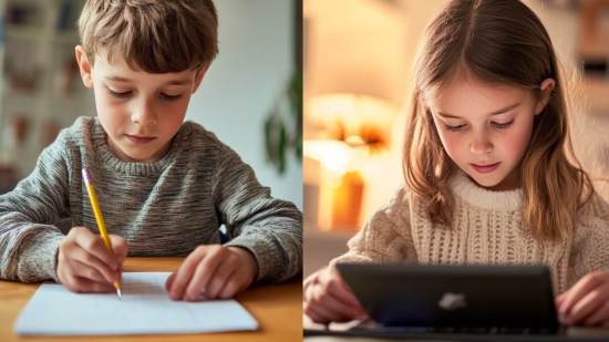 Los niños y niñas que escriben a mano retienen mejor las formas de las letras, las asocian con sus sonidos y recuerdan con más precisión las palabras
