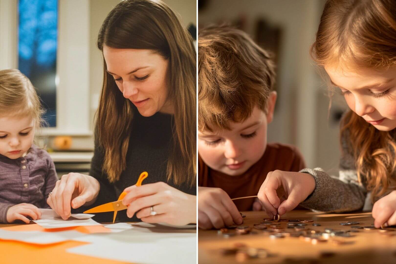 Un estudio reciente confirma que entre los 3 y 6 años, las niñas suelen mostrar antes agarres más precisos y coordinación en tareas como ensartar o colocar piezas