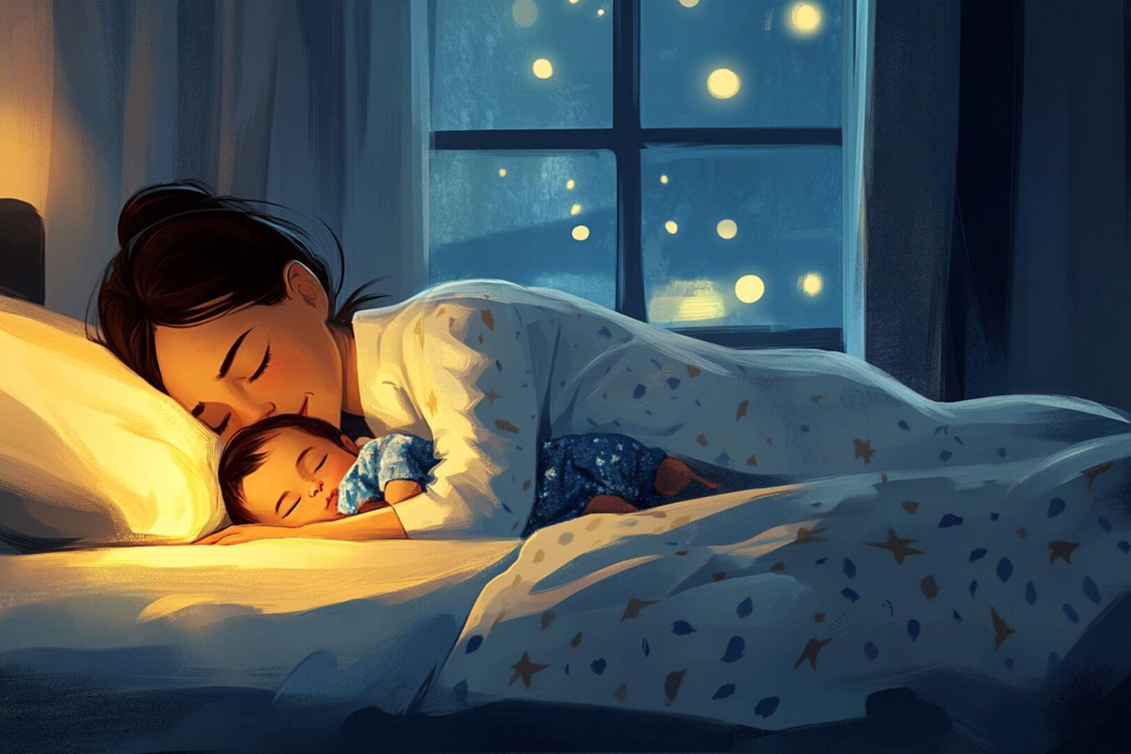 Aunque logran dormir hasta siete horas en el posparto, las madres primerizas solo consiguen tramos seguidos de 3 a 4 horas. El sueño fragmentado se mantiene durante al menos 13 semanas.