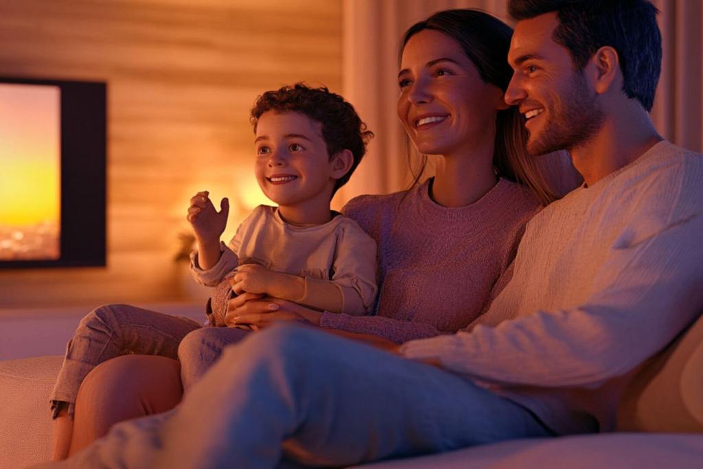 Compartir pantalla puede ser un momento de vínculo y aprendizaje en familia.