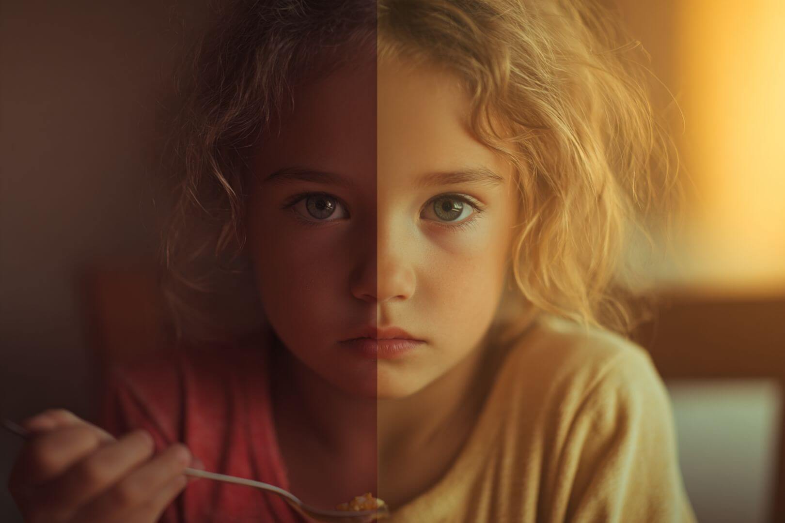 La misma niña, dos realidades: ayuno prolongado vs alimentación adecuada durante una gastroenteritis