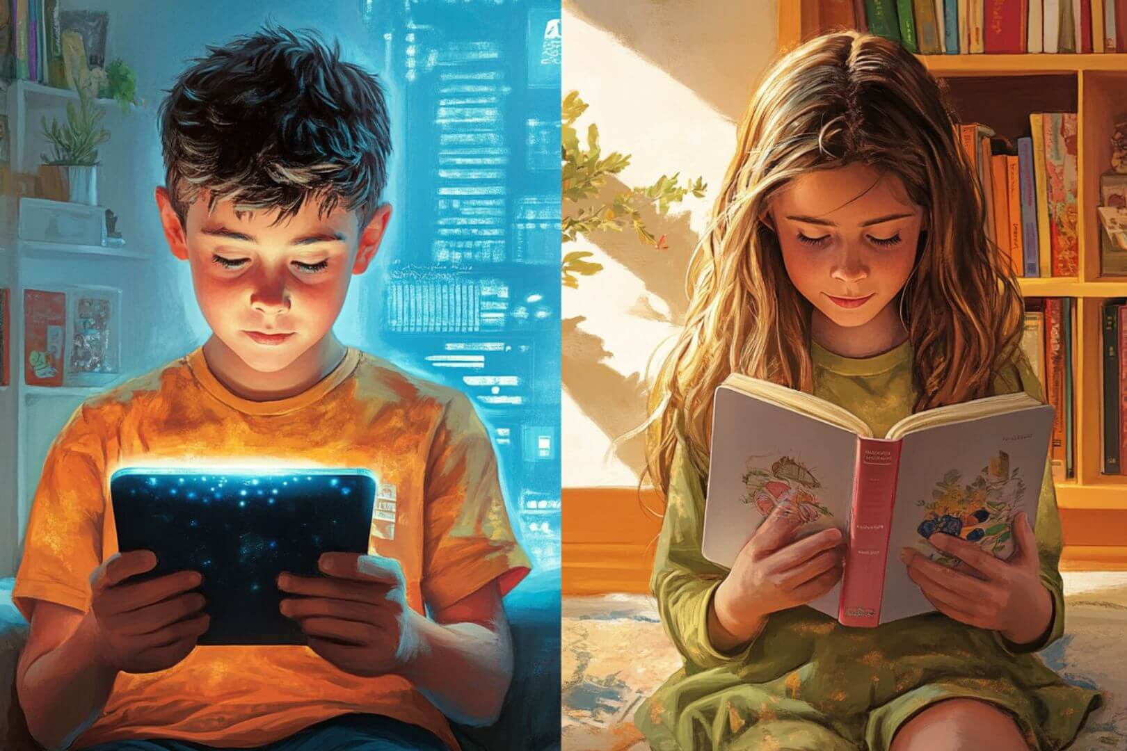 ¿Pantalla o papel? Un nuevo estudio pediátrico confirma que el formato influye en cómo aprenden nuestros hijos.