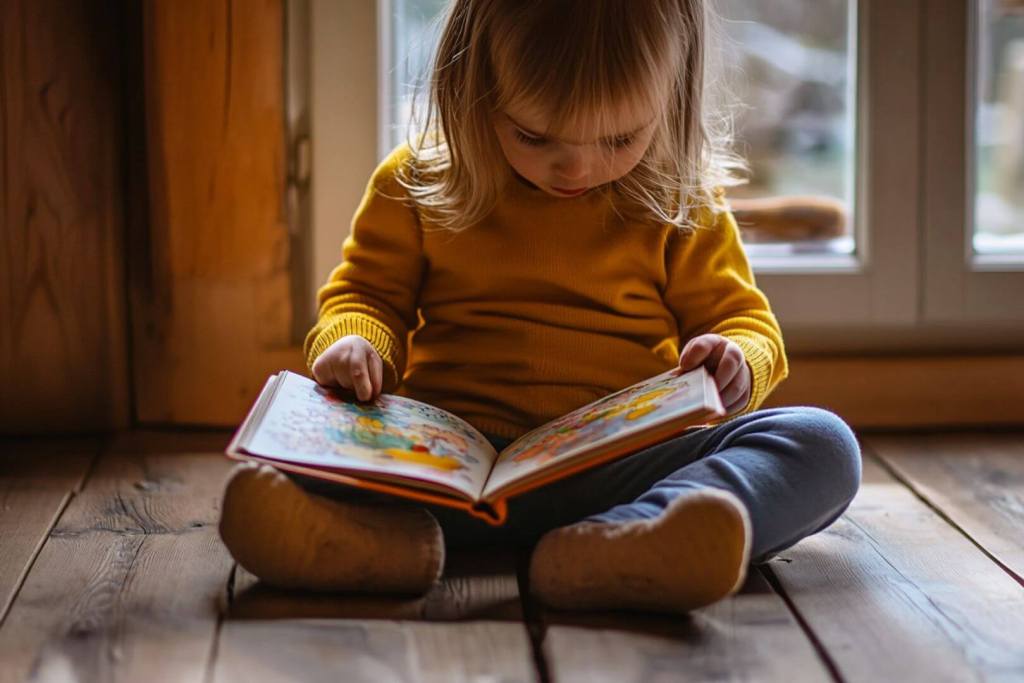 La luz natural, el papel y el silencio: el entorno perfecto para conectar con la lectura en la infancia.