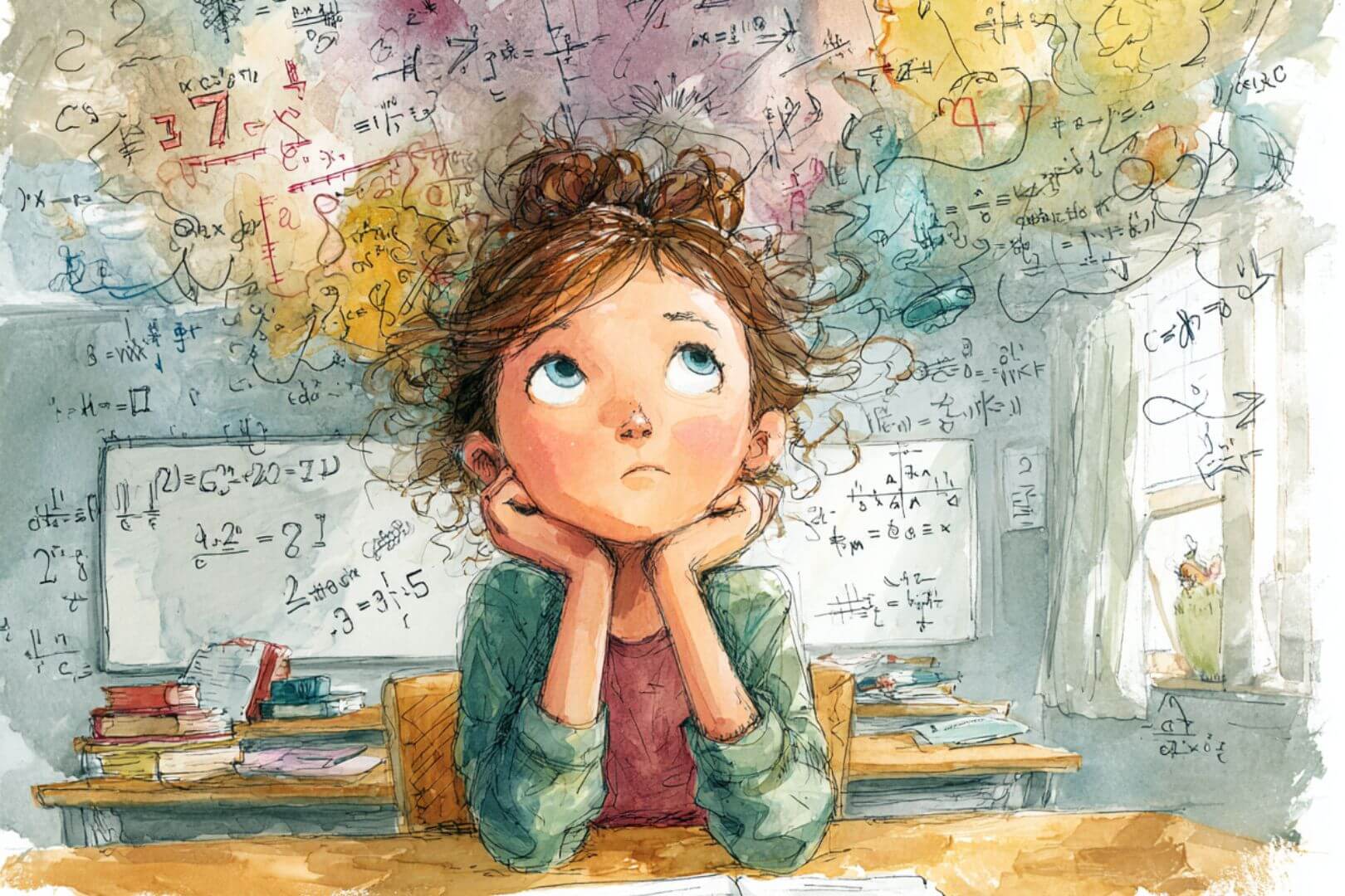 Aunque al comenzar el colegio no hay diferencias, en solo cuatro meses las niñas empiezan a rezagarse en matemáticas. El entorno importa más que la biología.