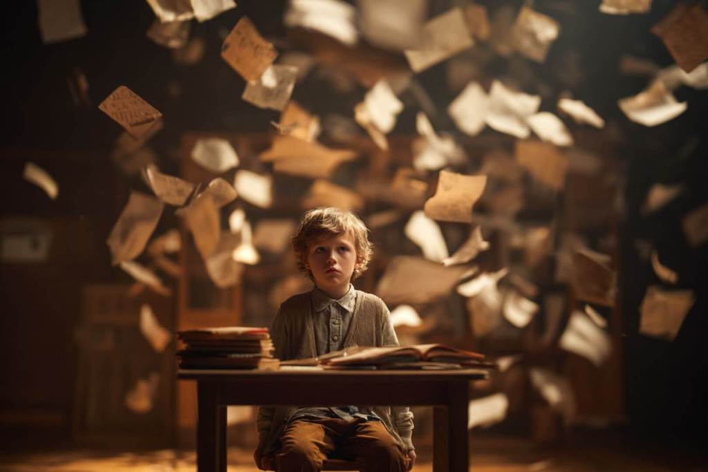 El caos interior de un niño con altas capacidades intelectuales que también enfrenta dificultades de aprendizaje.