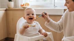 Conoce el truco de las dos cucharas para mejorar el caos de la hora de comer de tu bebé